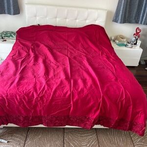 Set from Mercury: duvet cover and flat sheet Queen size